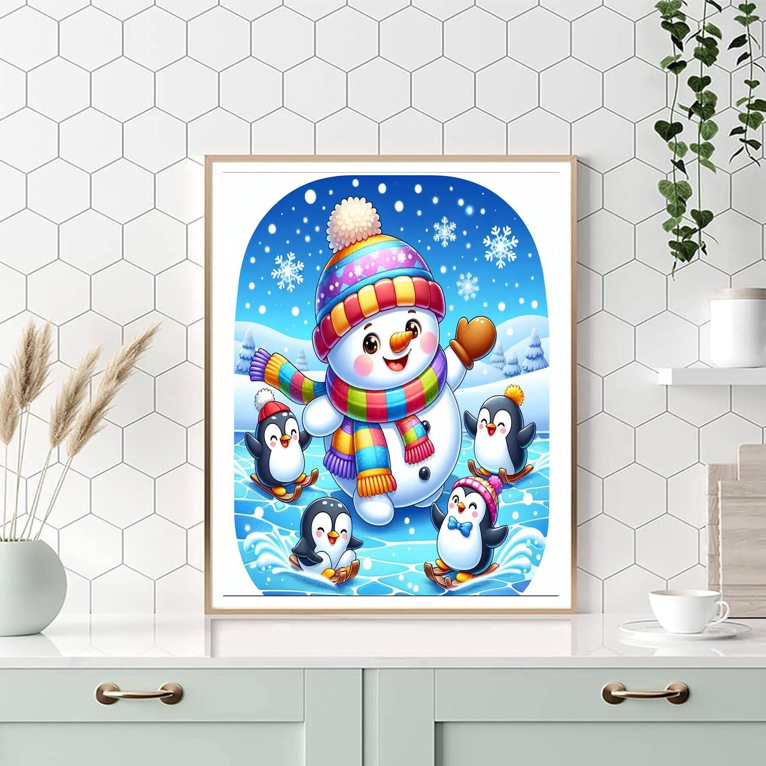 Magic Of Winter Paint By Numbers Art