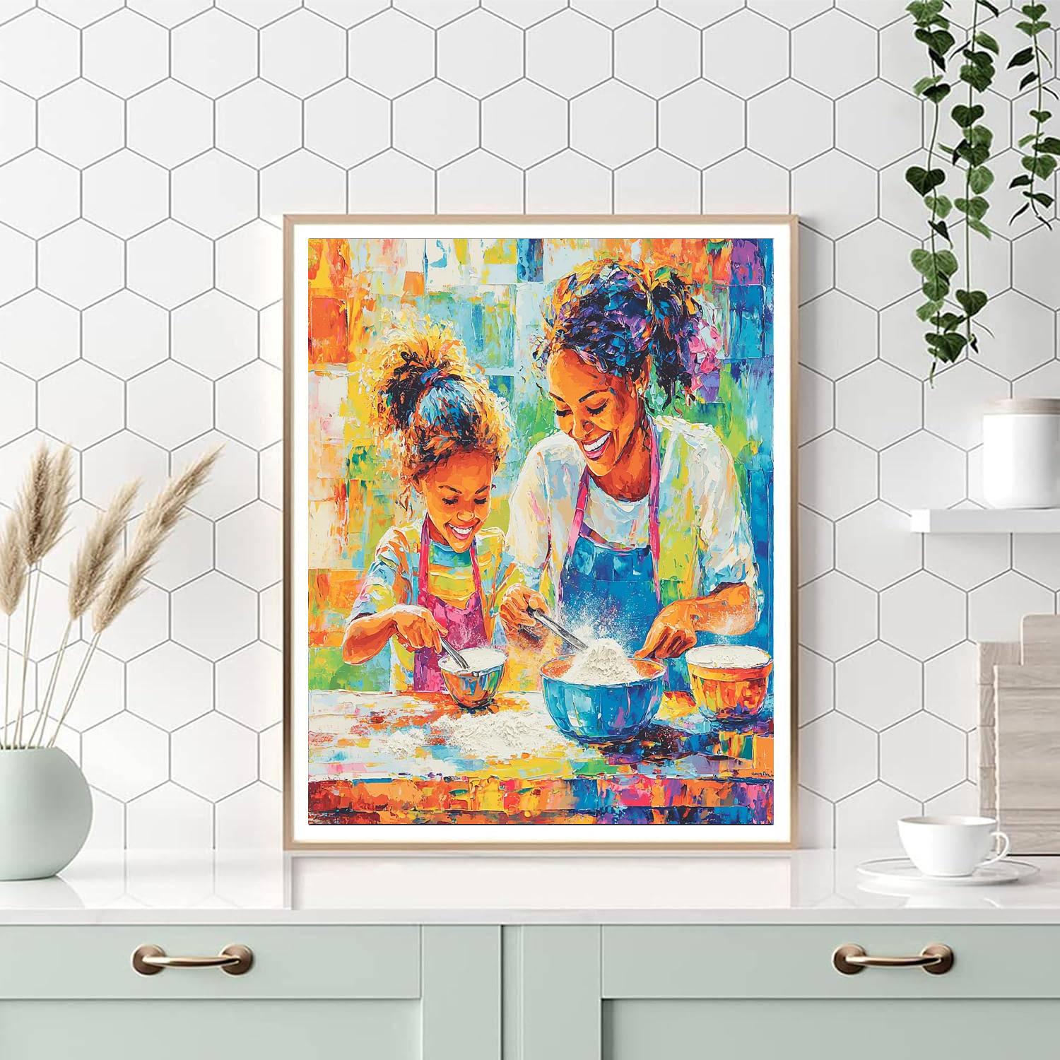 Whisking Up Joy Numbered Painting Kits