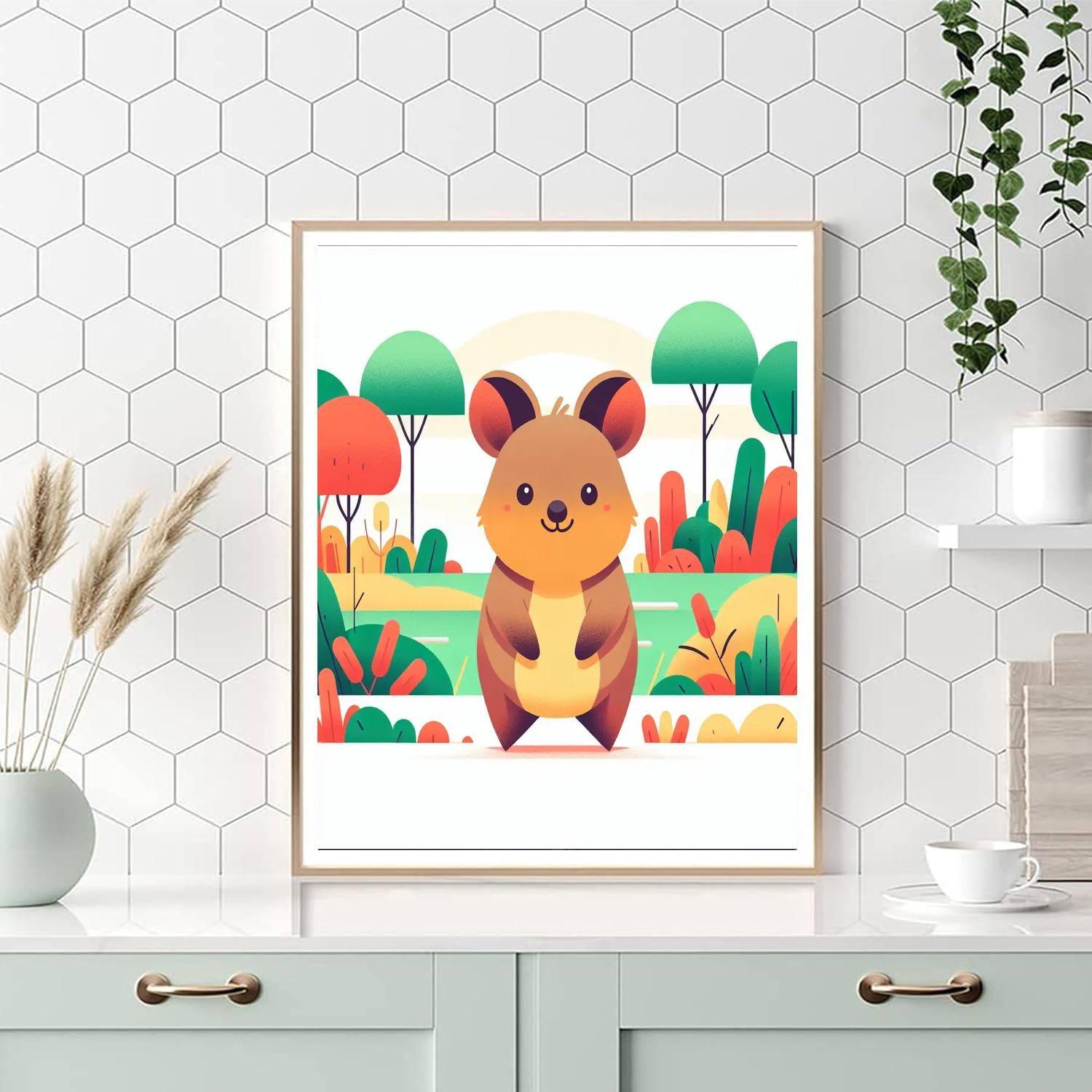Quirky Quokka Fun Painting By Numbers Kit