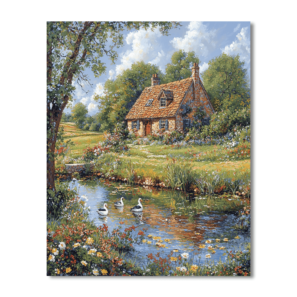 Thomas Gainsborough Inspired Rustic Dreams  Paint By Numbers Kits