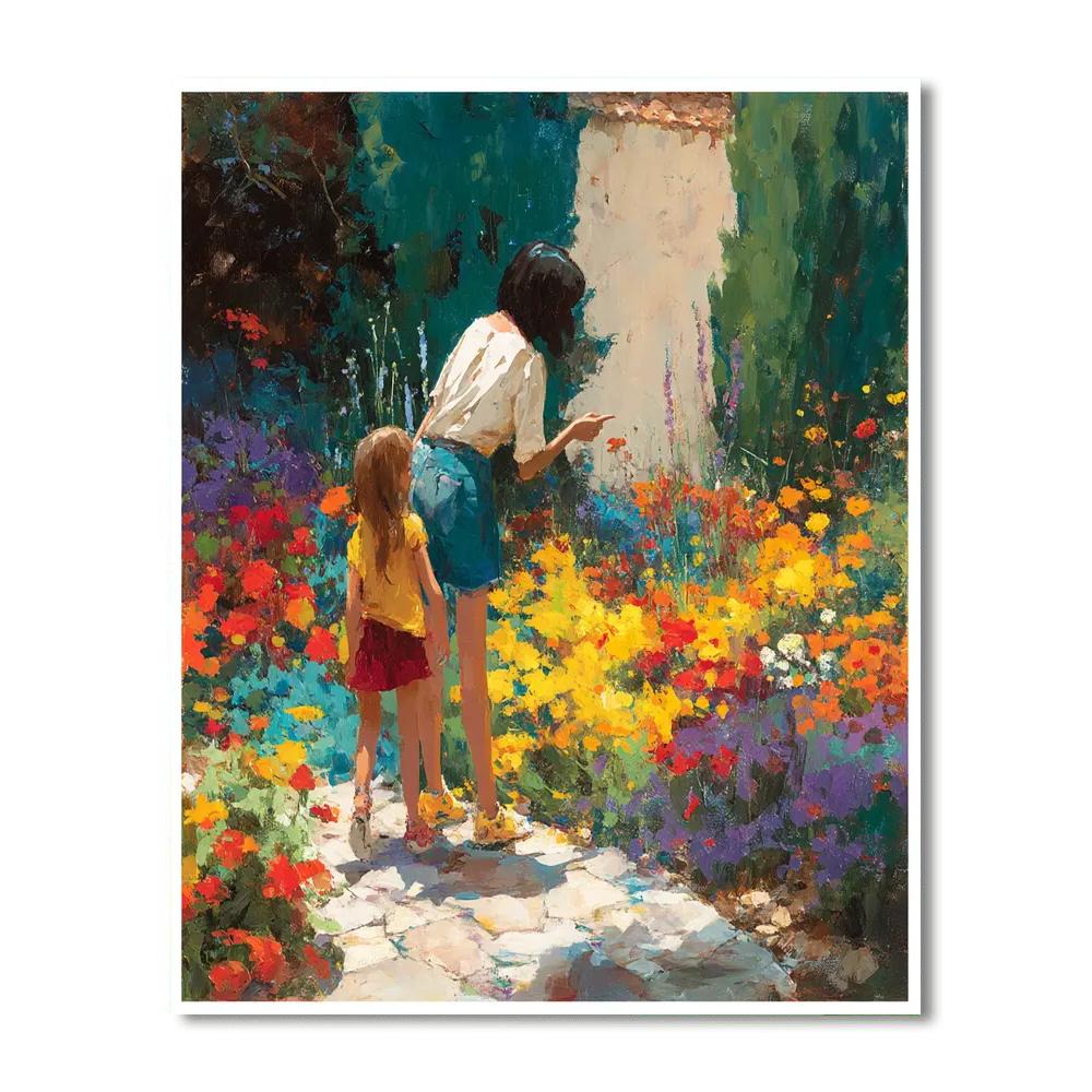 Mommy’s Love In Bloom Painting Number Kit