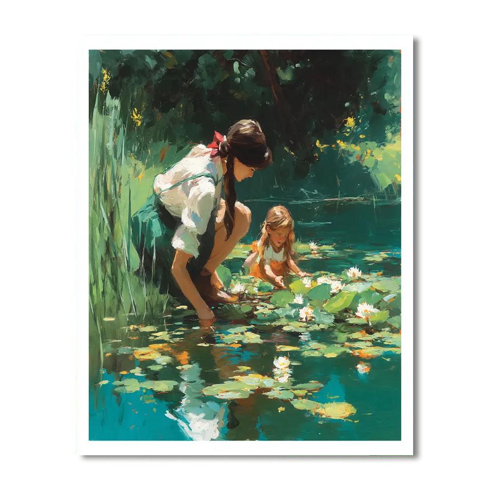 A Moment Of Serenity DIY Paint By Numbers