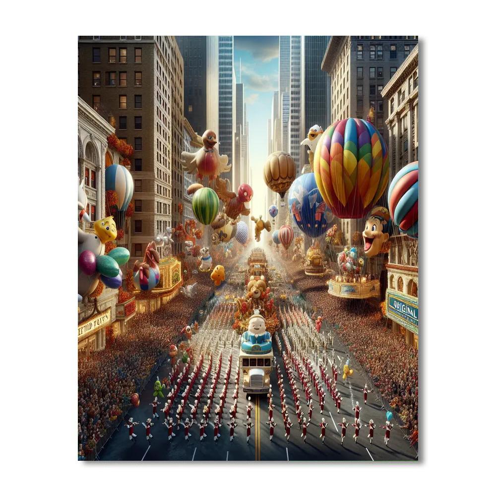 Macy's Thanksgiving Day Parade - United States Paint By Numbers Art