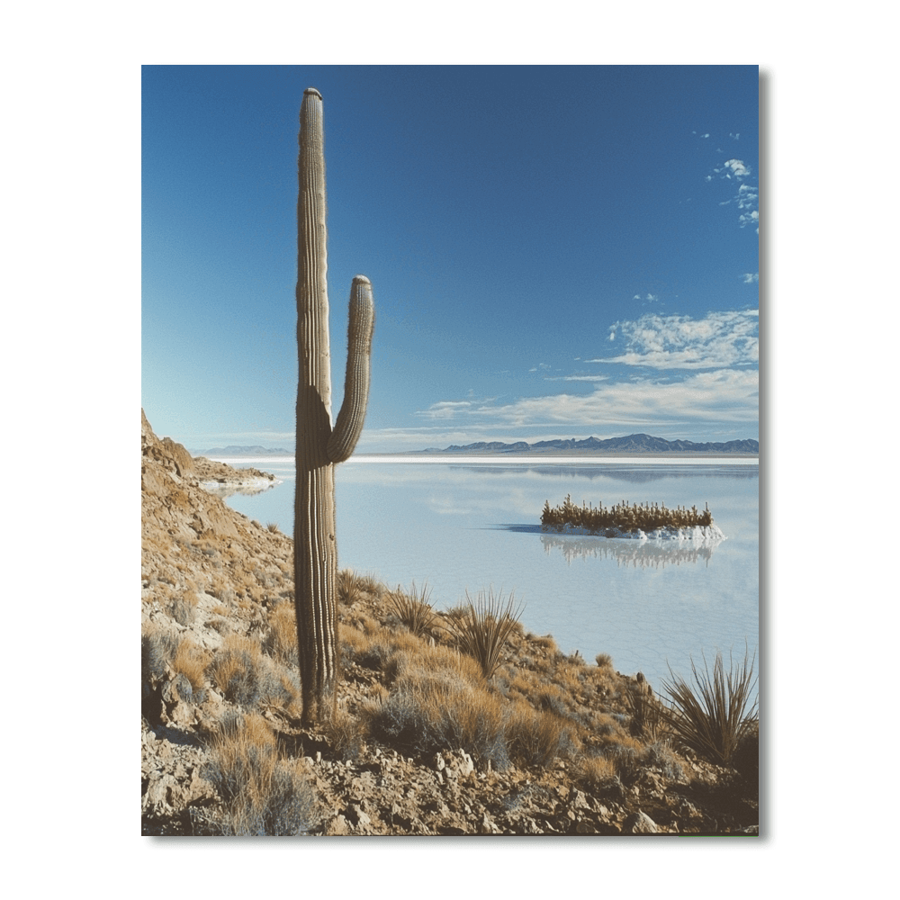 Salar De Uyuni - Uyuni, Bolivia Numbered Painting Kits