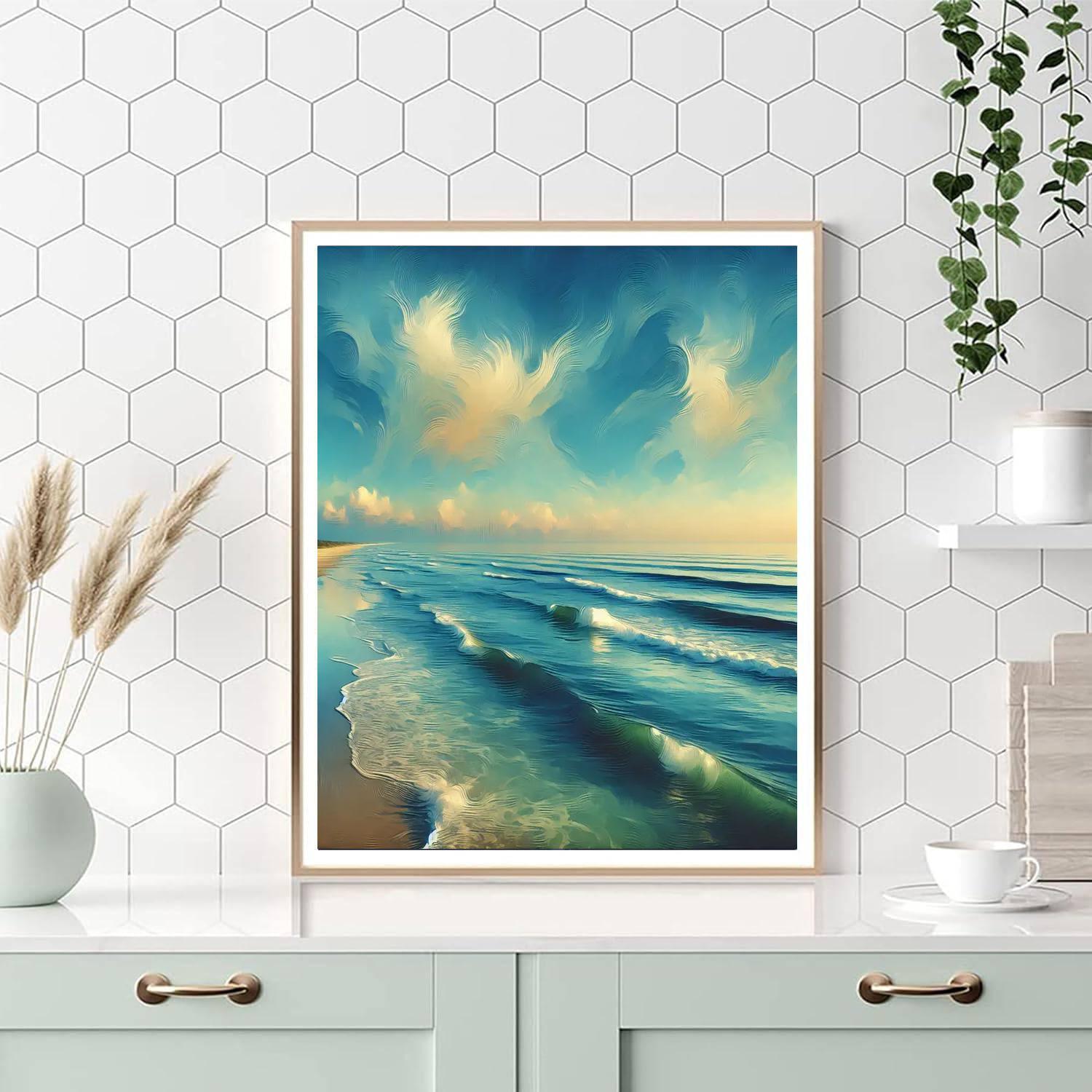 Seascape Daydream Serenity DIY Paint By Numbers