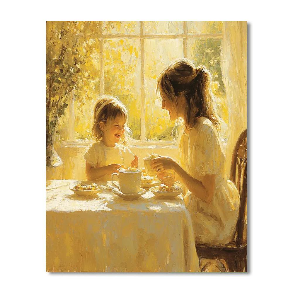 Sunshine Through The Window Paint By Color