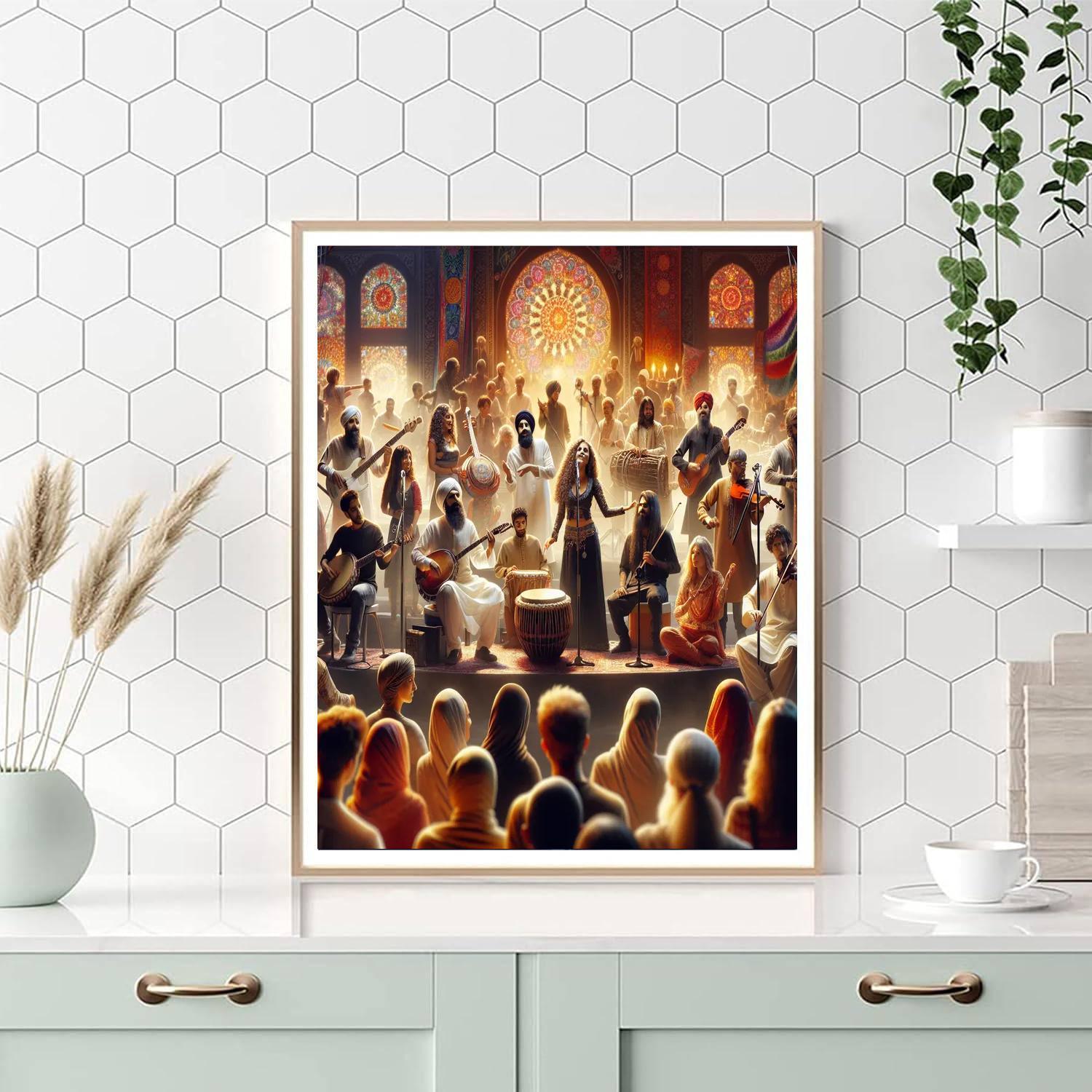 World Festival Of Sacred Music Paint By Number