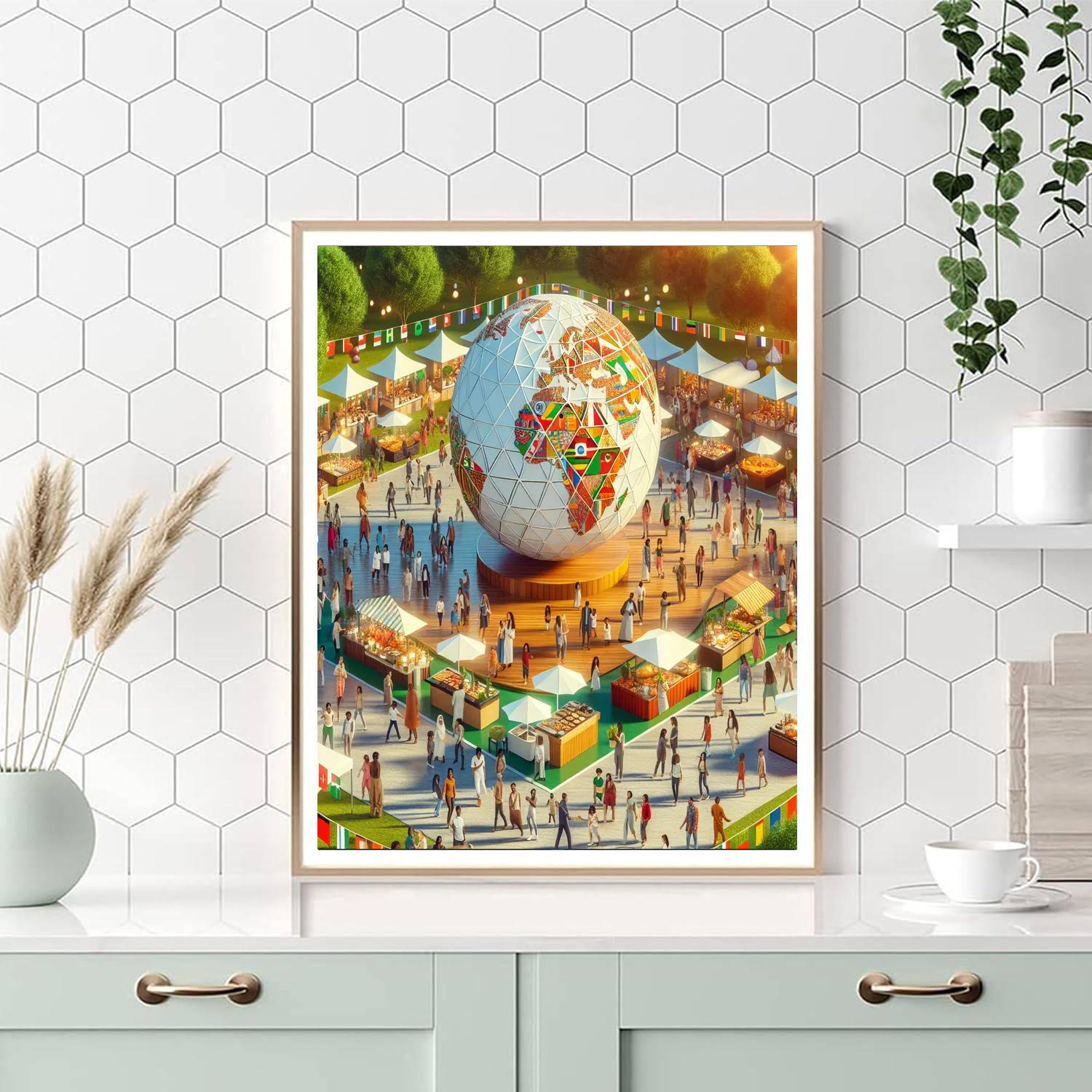 Epcot International Food And Wine Festival - Orlando, Usa Paint By Number