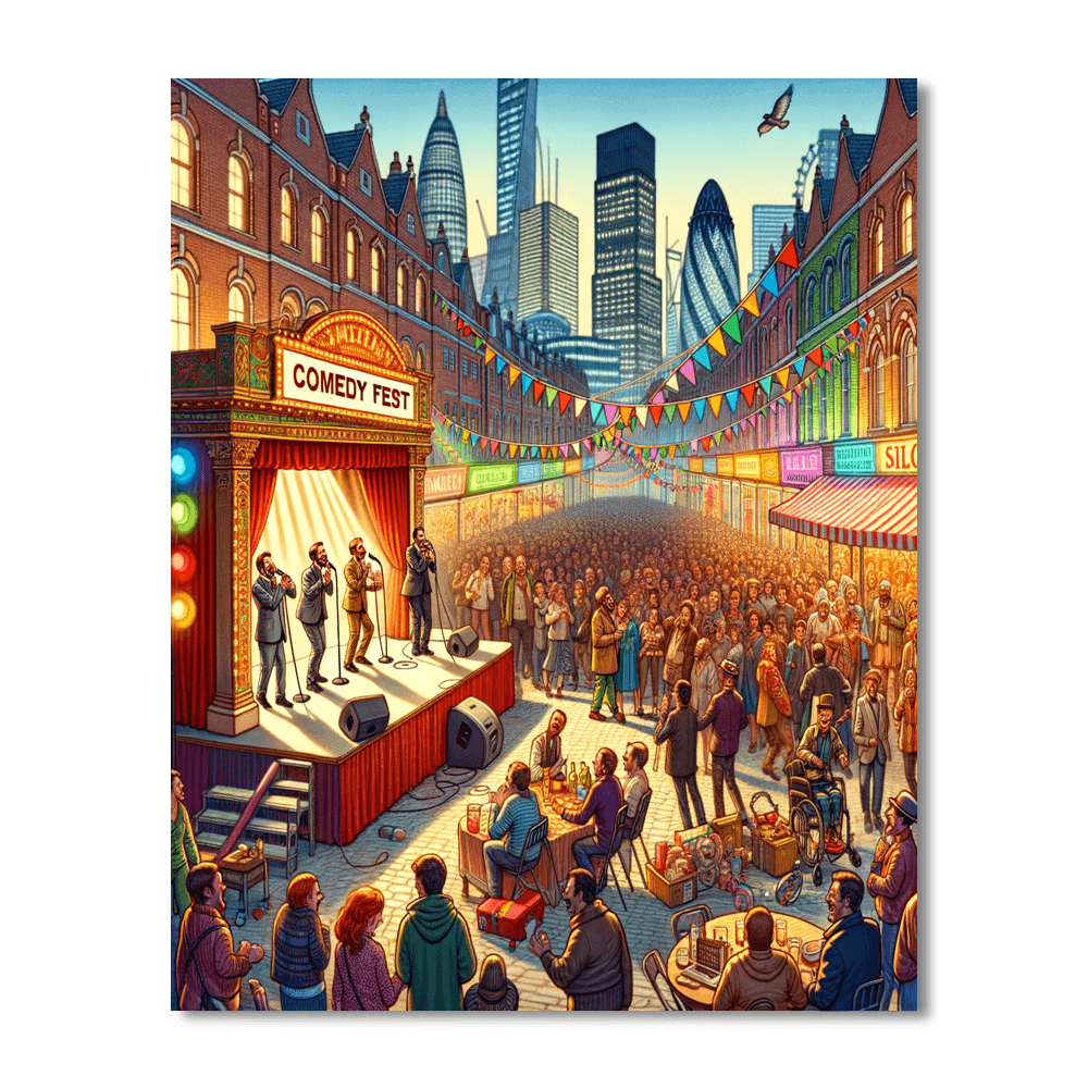 Just For Laughs - Canada Paint By Color