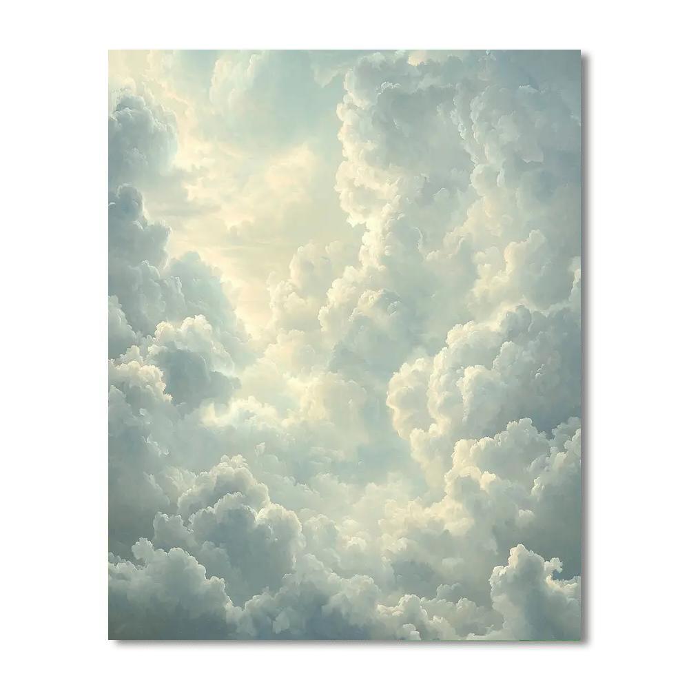 J.M.W. Turner Inspired Aerial Reverie  DIY Paint By Numbers