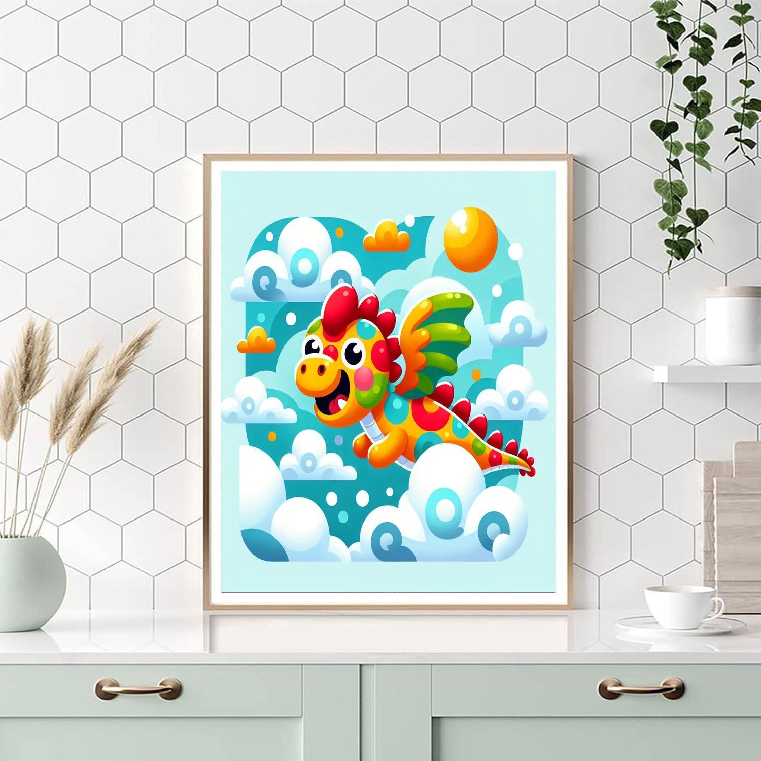 Adventure Dragon Paint By Number