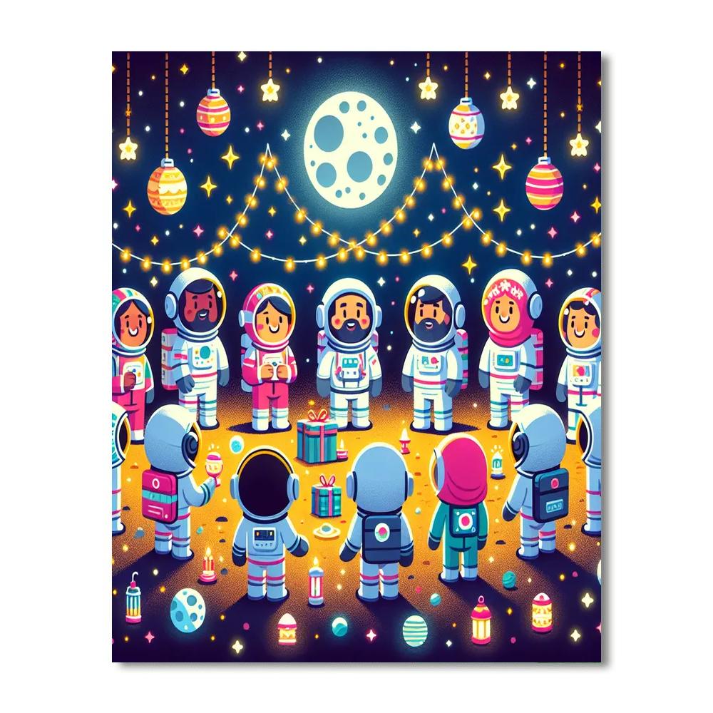 Lunar Festival Of Lights DIY Paint By Numbers