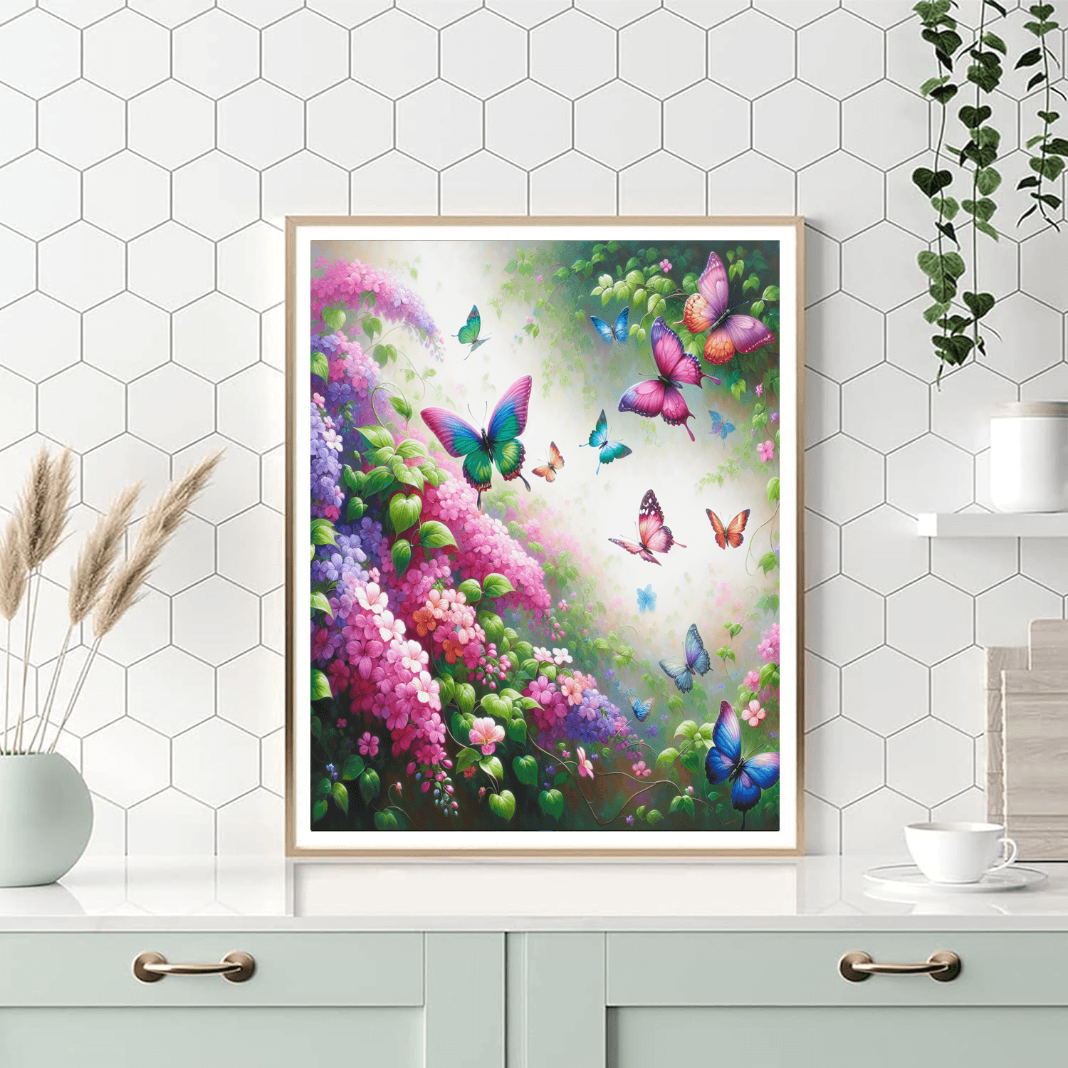 Butterfly Whispers Painting Number Kit