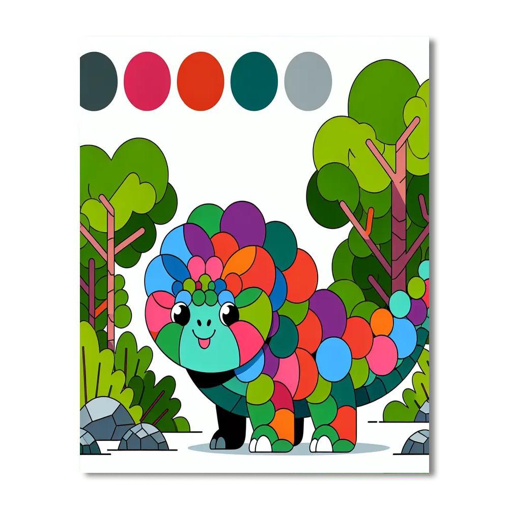 Dinosaur Explorer's Quest Numbered Painting Kits