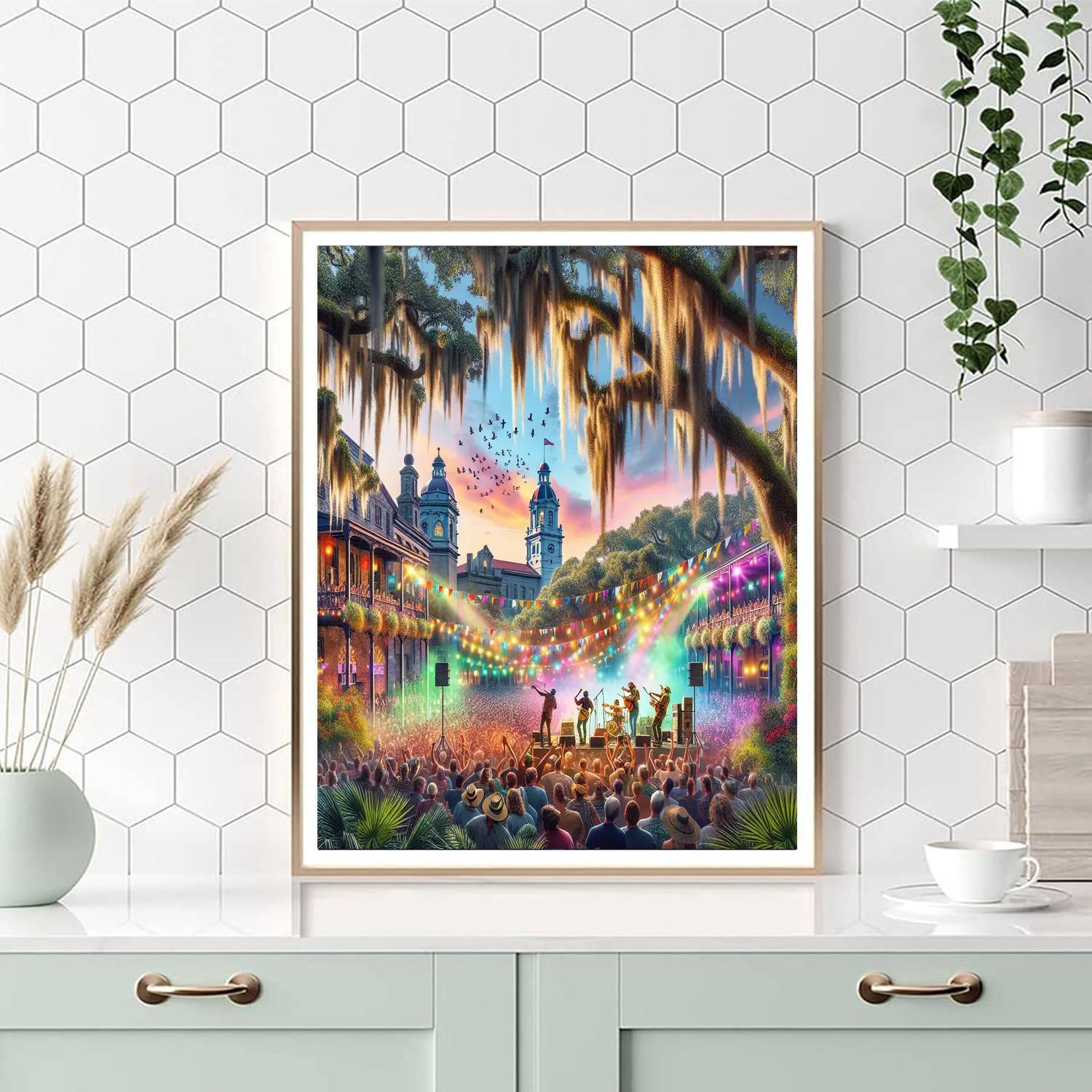 Savannah Music Festival - Savannah Paint By Number