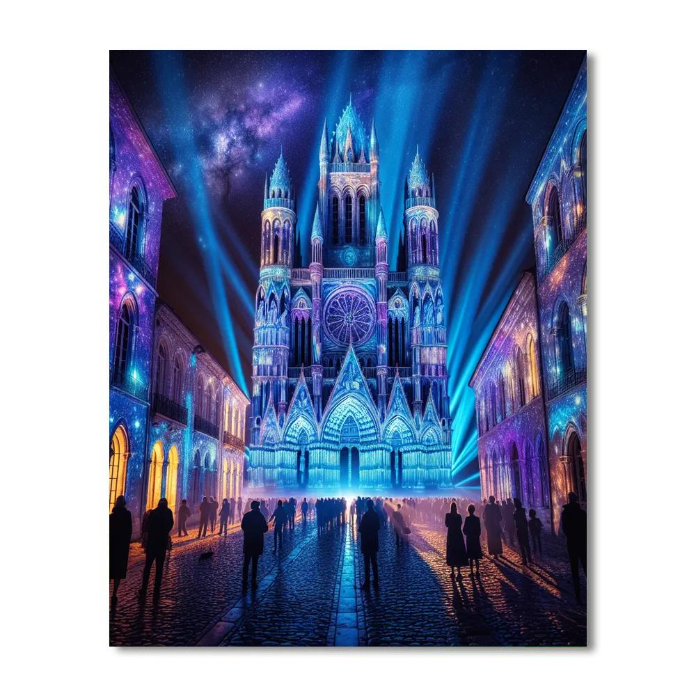 Durham Lumiere Festival - United Kingdom DIY Paint By Numbers