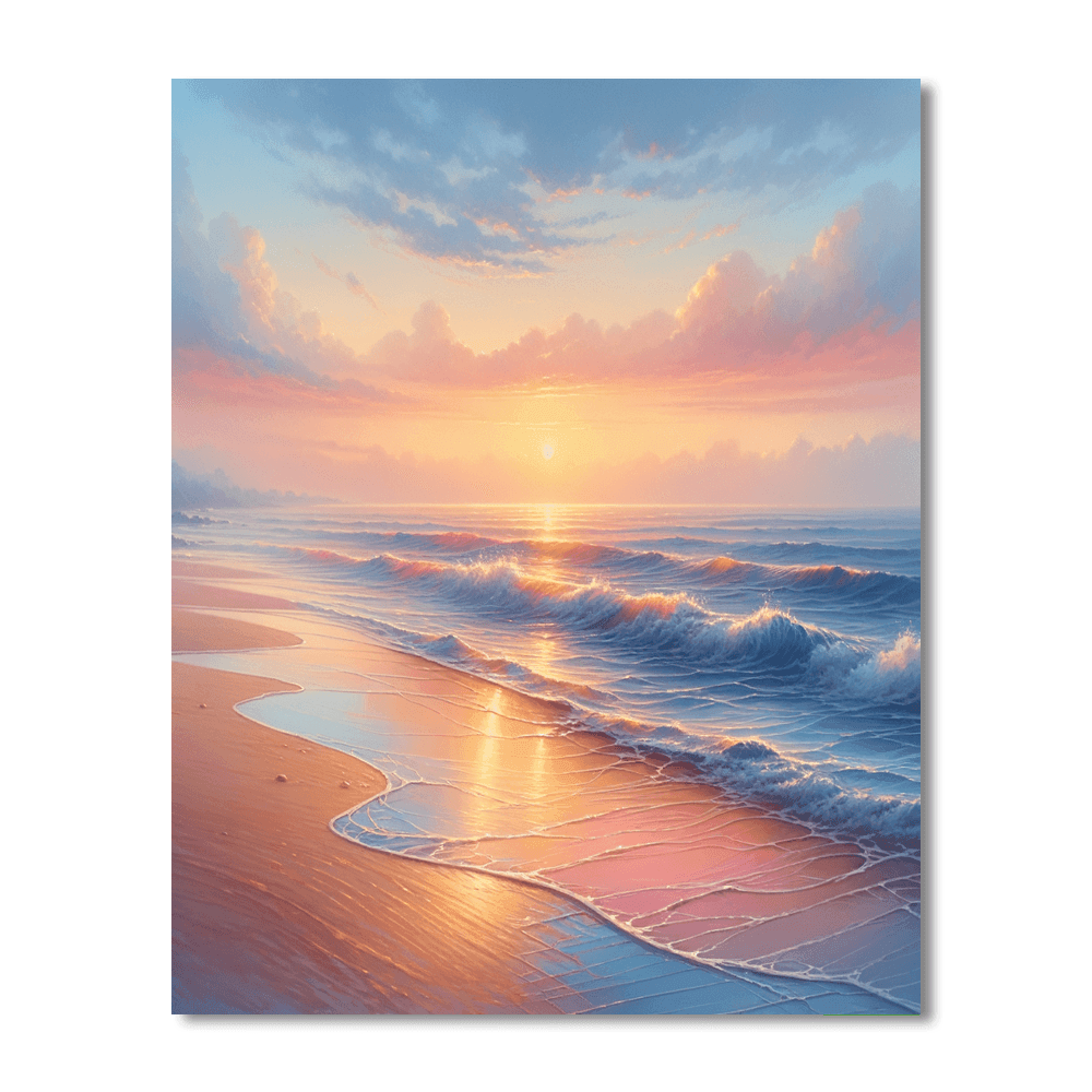 Serenity Of The Seashore Paint By Numbers Kits