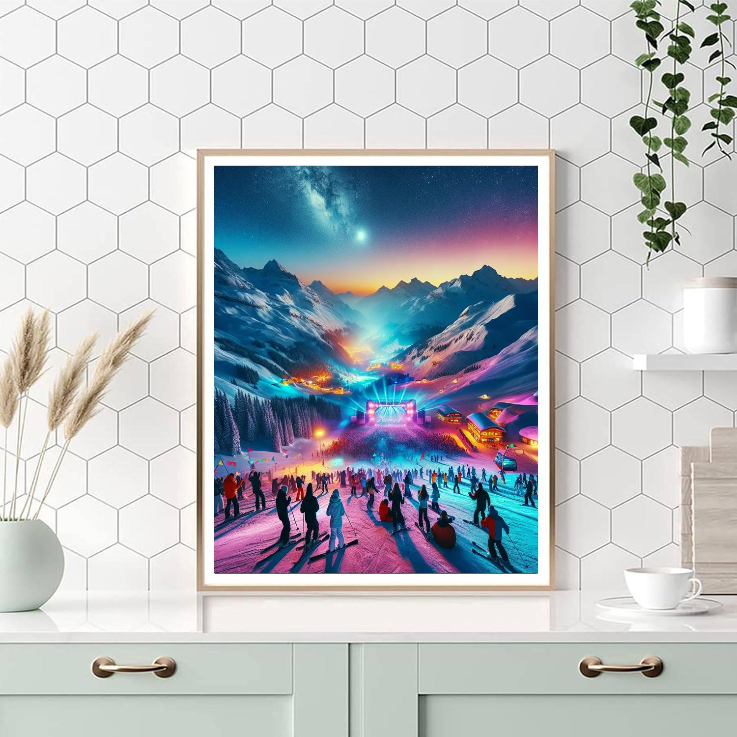 Snowbombing - Mayrhofen Painting Number Kit