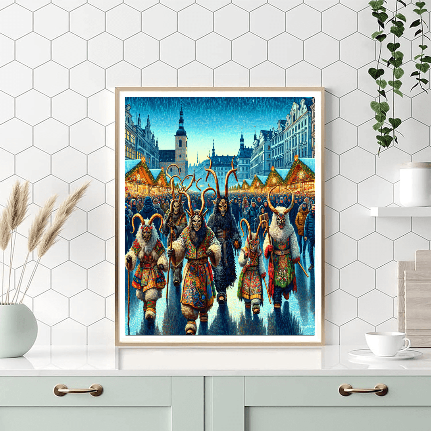 The Krampus Night Paint By Color