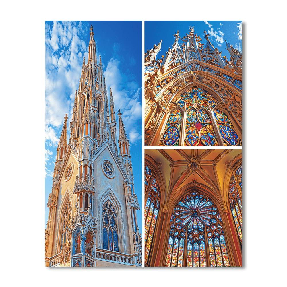 Sagrada Familia - Barcelona Numbered Painting Kits