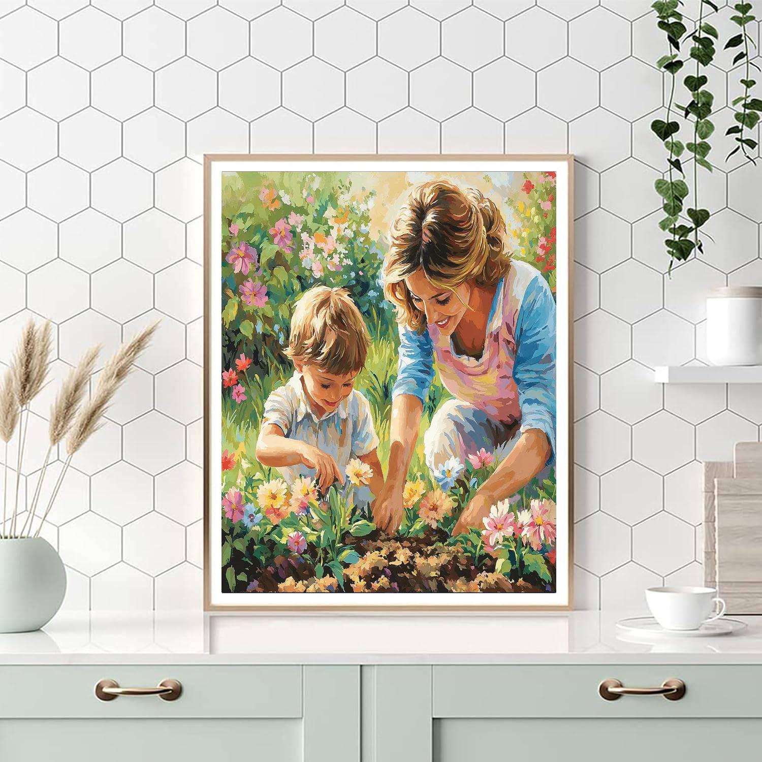 Springtime Nurture Paint By Color