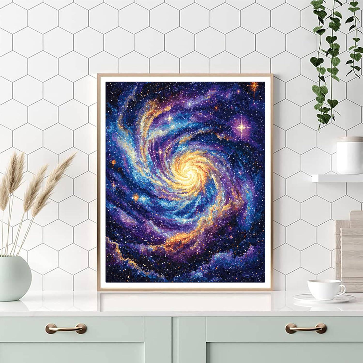 Georges Seurat Inspired Stellar Harmony  Numbered Painting Kits