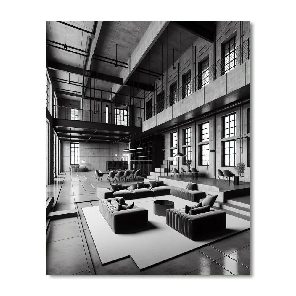 Modern Industrial Chic Paint By Number