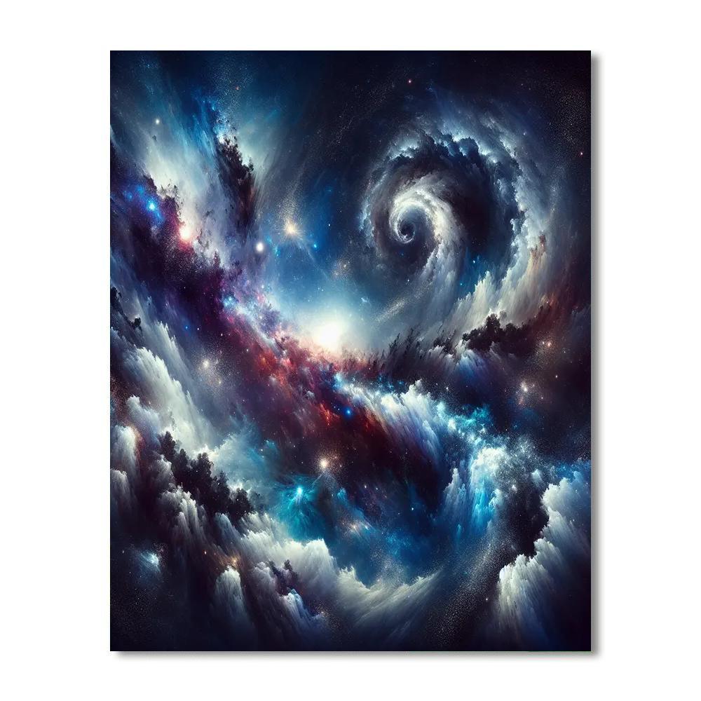 Stellar Cosmic Journey Painting By Numbers Kit