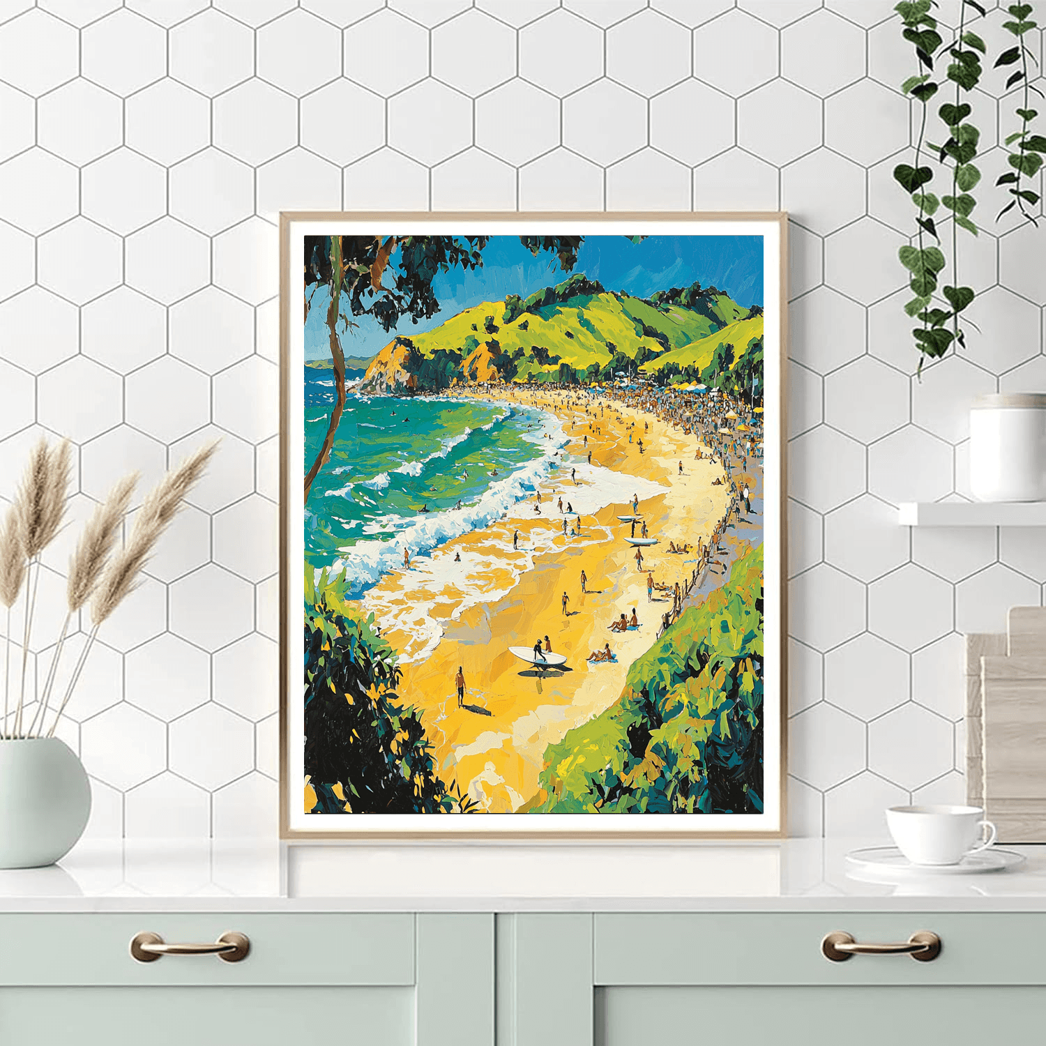 Bondi Beach Painting Number Kit