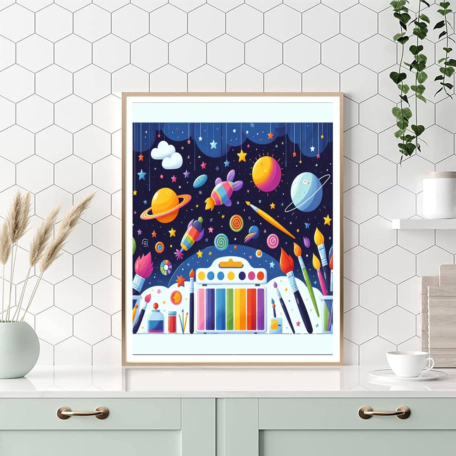 Cosmic Creations Paint By Numbers Art