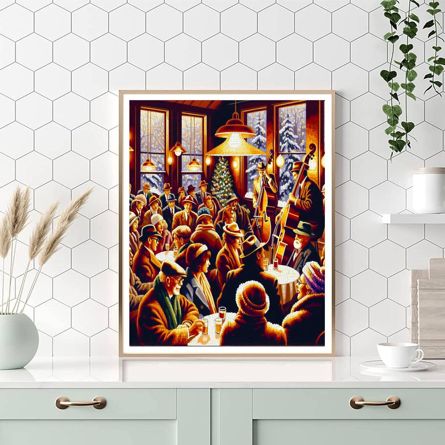 Winter Jazz Festival - Usa Paint By Color