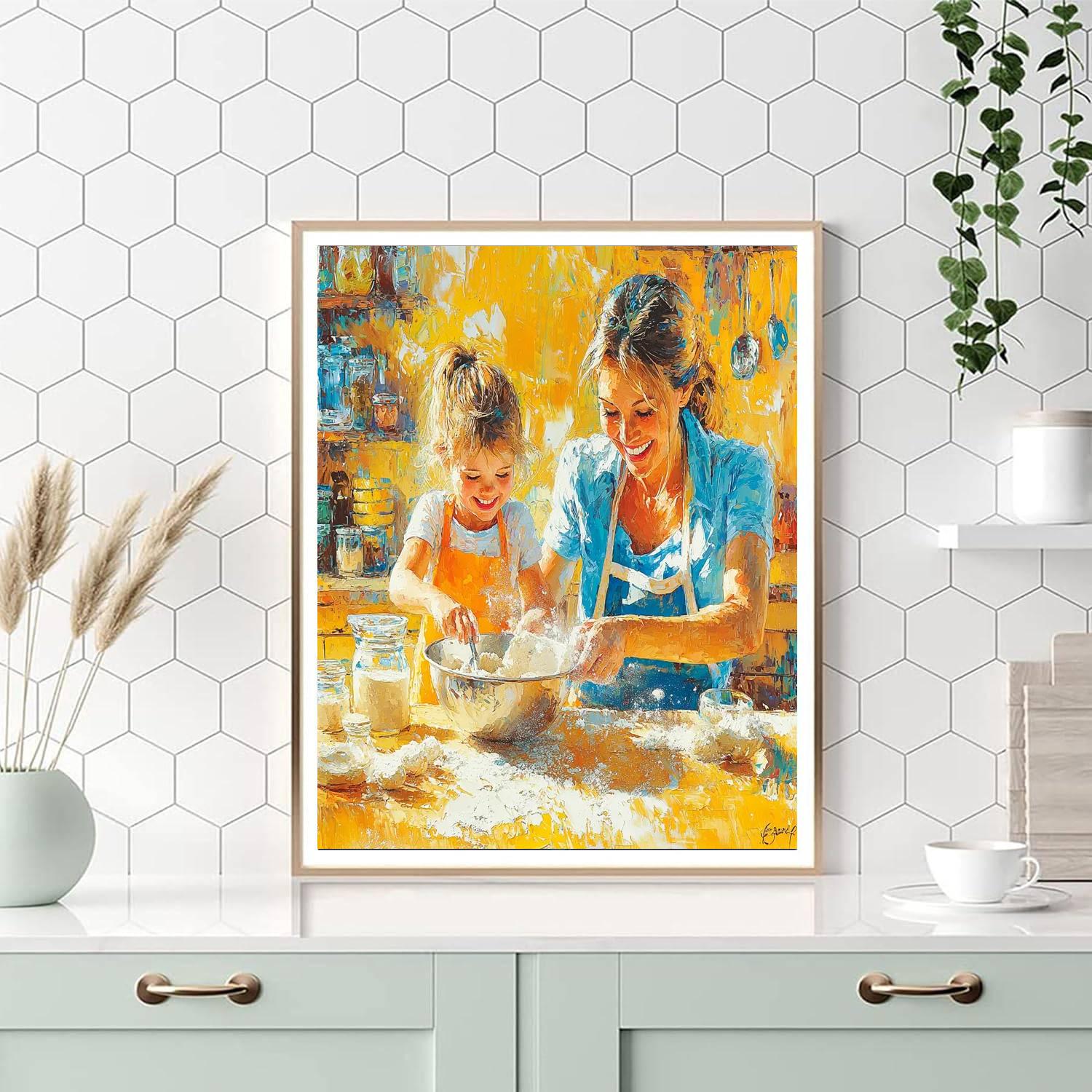 The Joy Of Baking Together Numbered Painting Kits