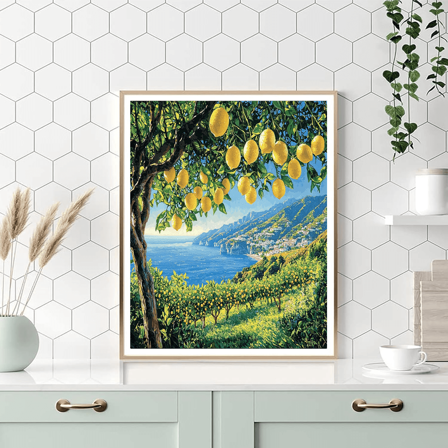 Amalfi Lemon Tour - Italy Paint By Numbers