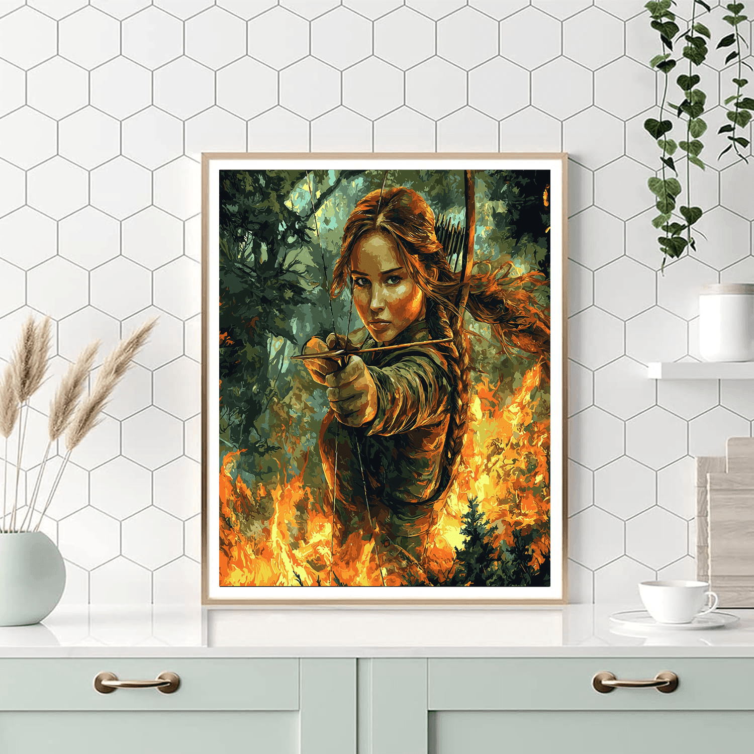Jennifer Lawrence: Catching Fire With Dynamic Roles Paint By Color
