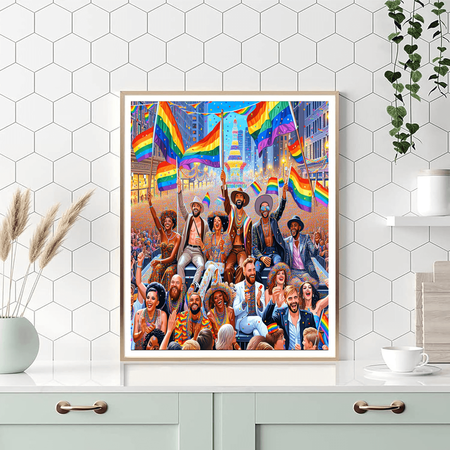 Pride Parade - San Francisco, Usa Paint By Number