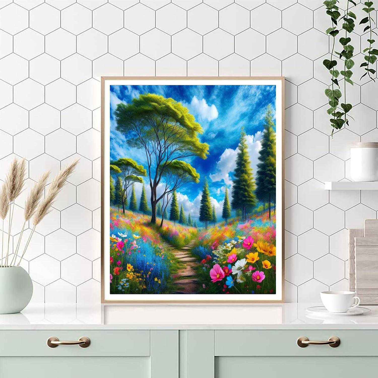 Charming Nature Trail DIY Paint By Numbers