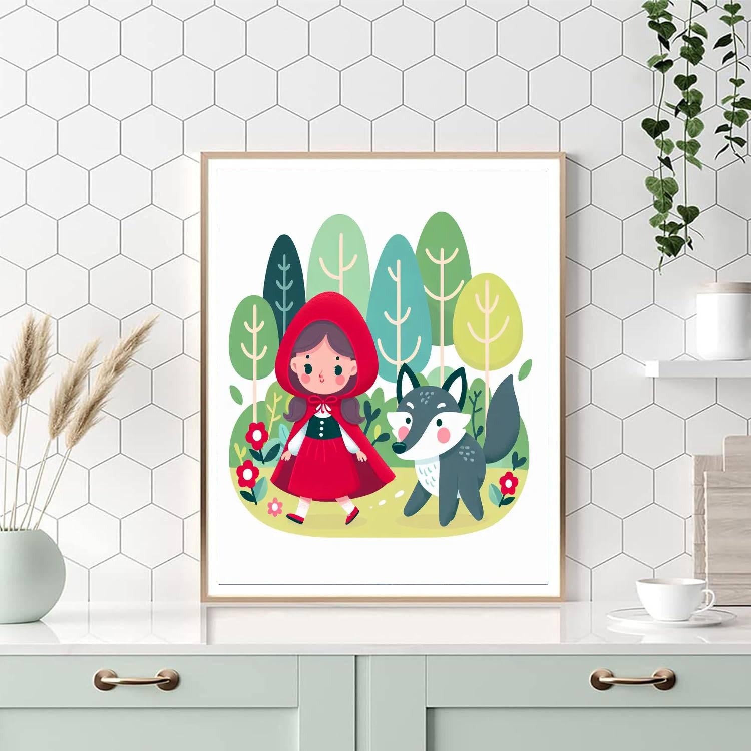 Enchanted Storytime Number Painting