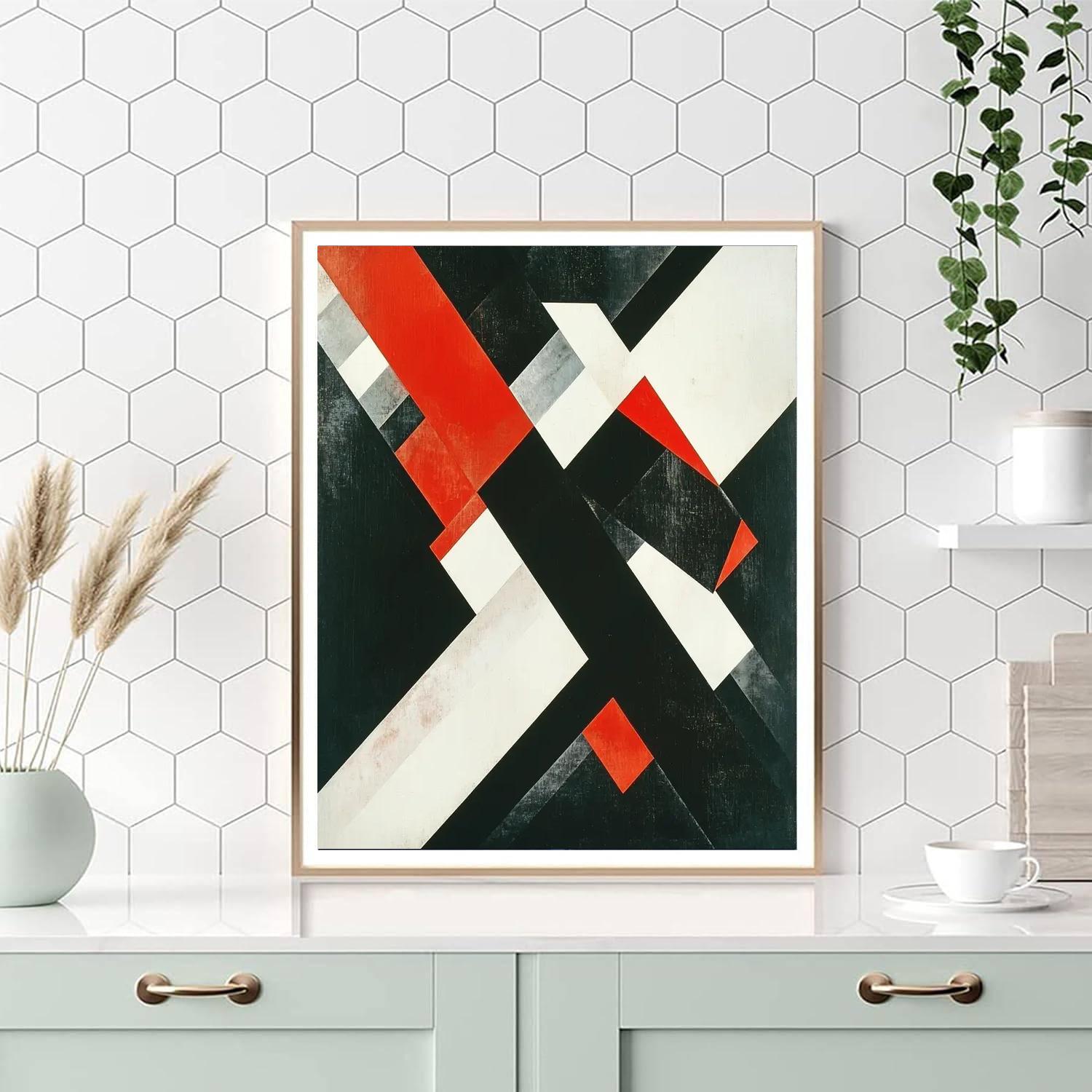 Kazimir Malevich Inspired Contrast And Unity  Paint By Color