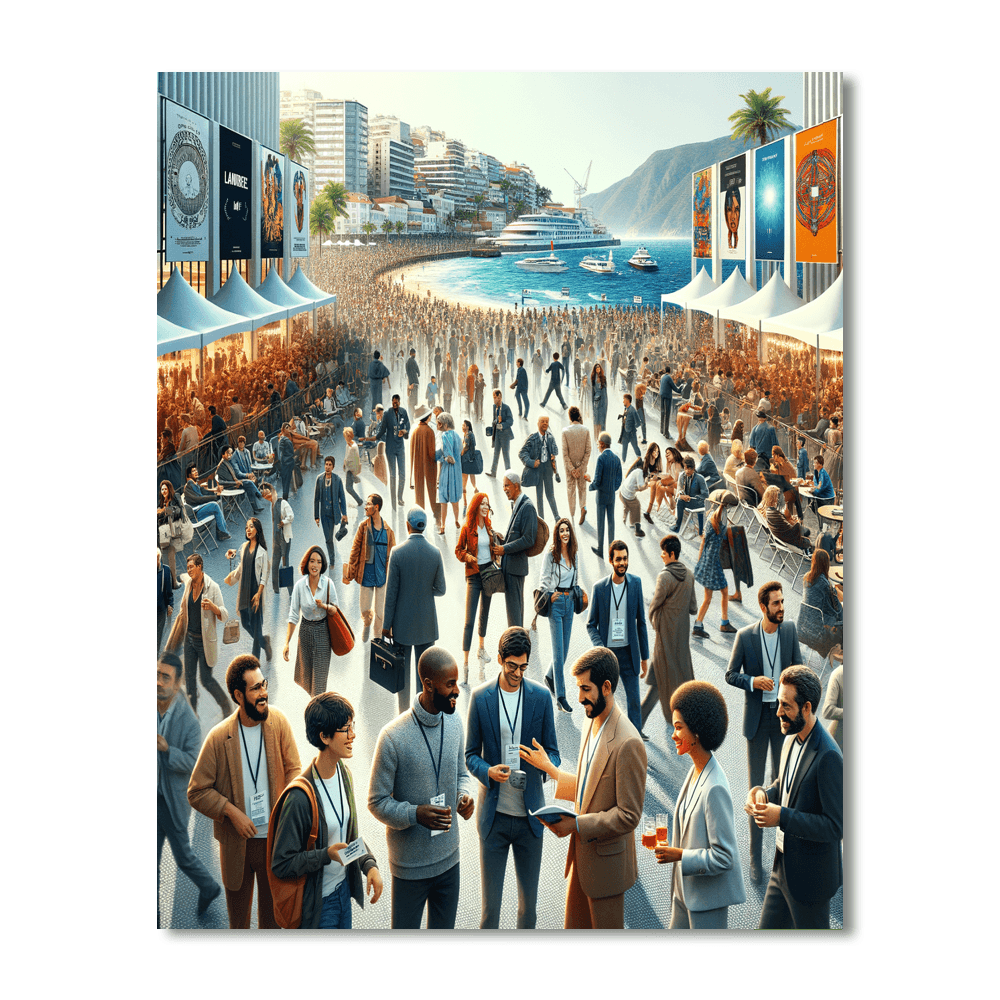 Busan International Film Festival - South Korea Paint By Numbers Art