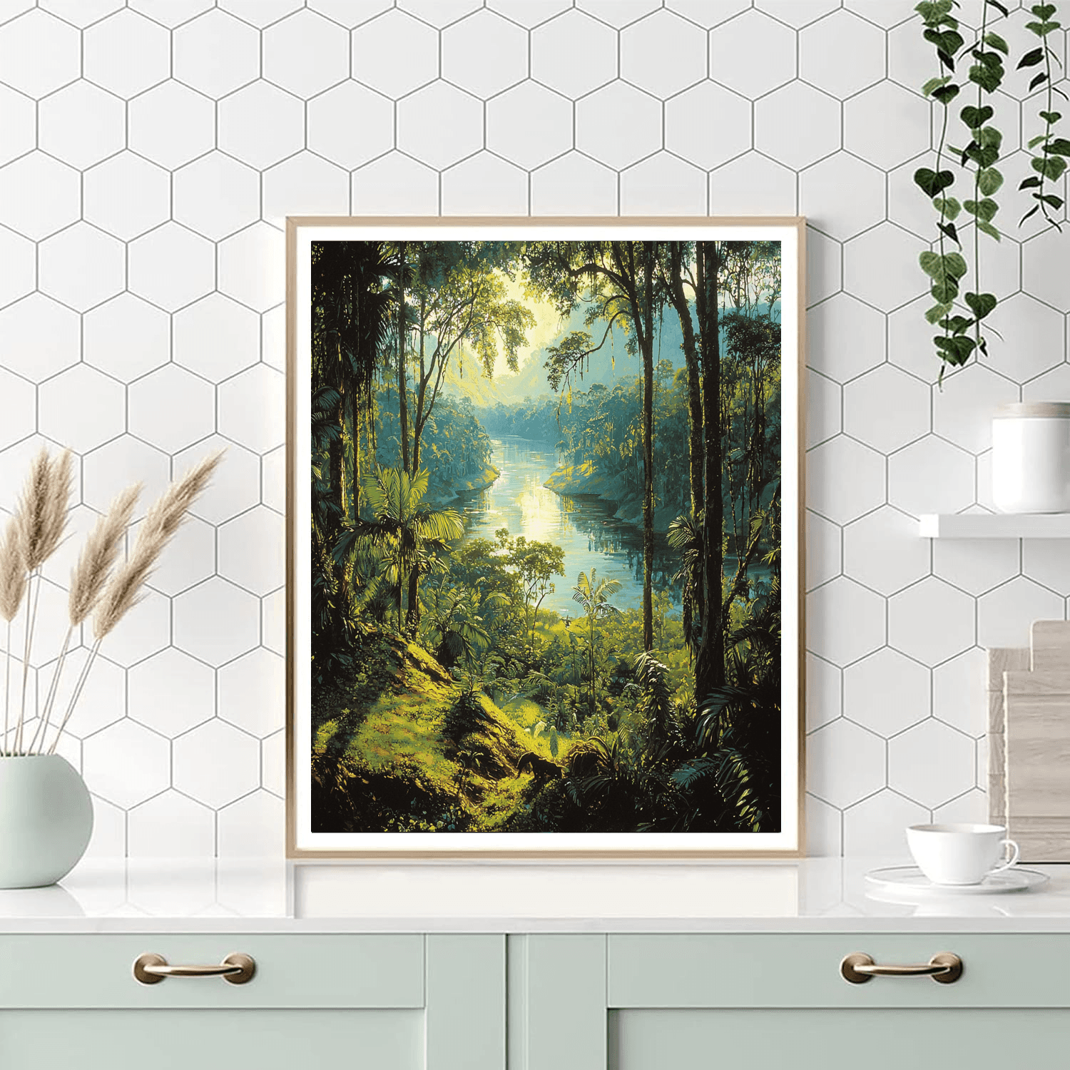 The Amazon Rainforest - Brazil DIY Paint By Numbers