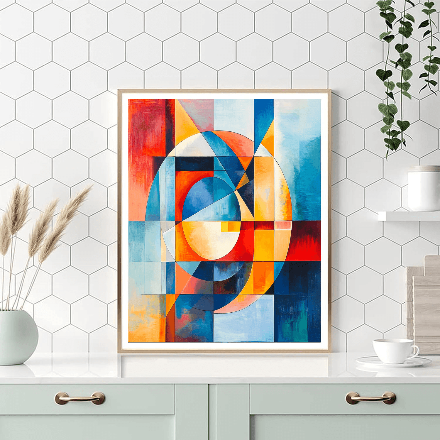 Wassily Kandinsky Inspired Metropolitan Metamorphosis  Paint By Color