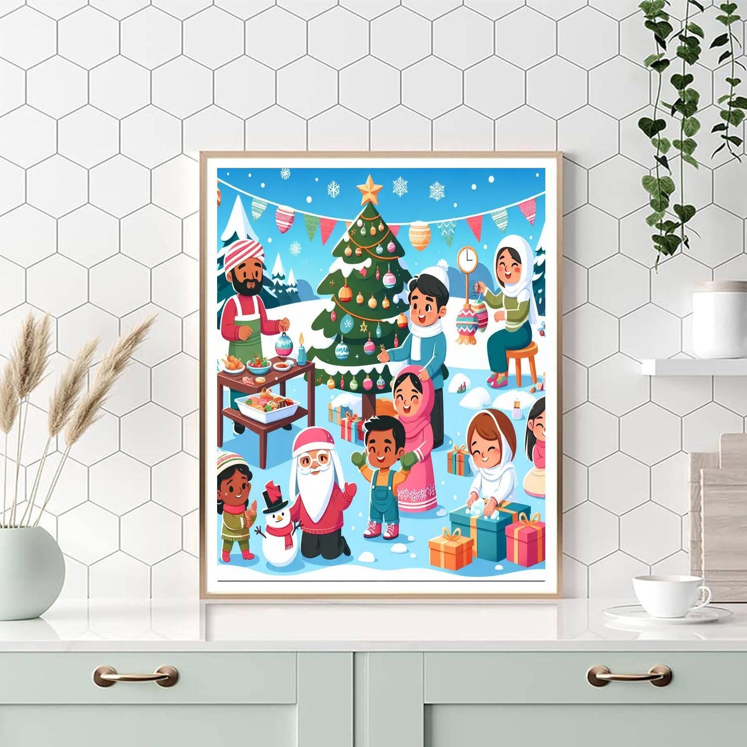 Whimsical Holiday Wonders Paint By Numbers Kits