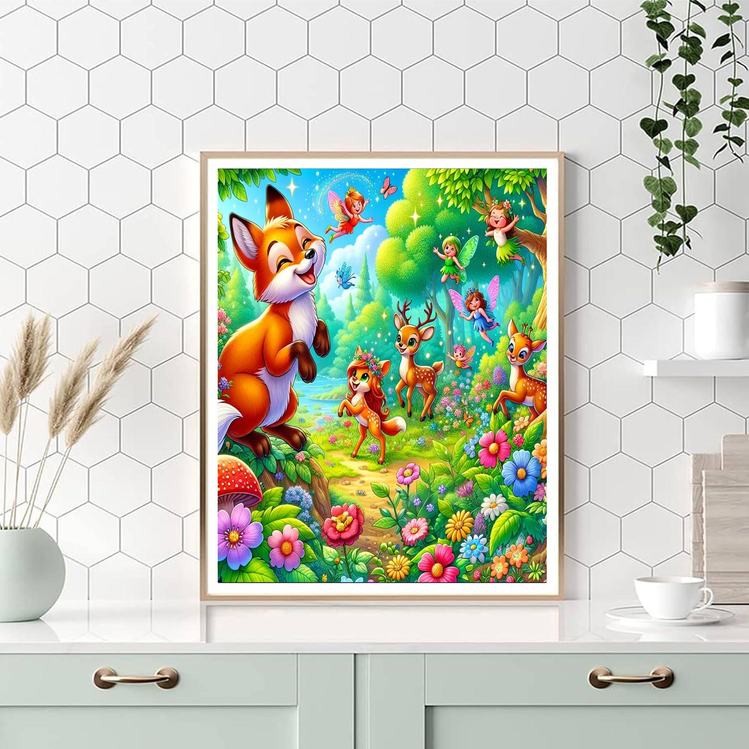 Exploring The Enchanted Woods Paint By Number