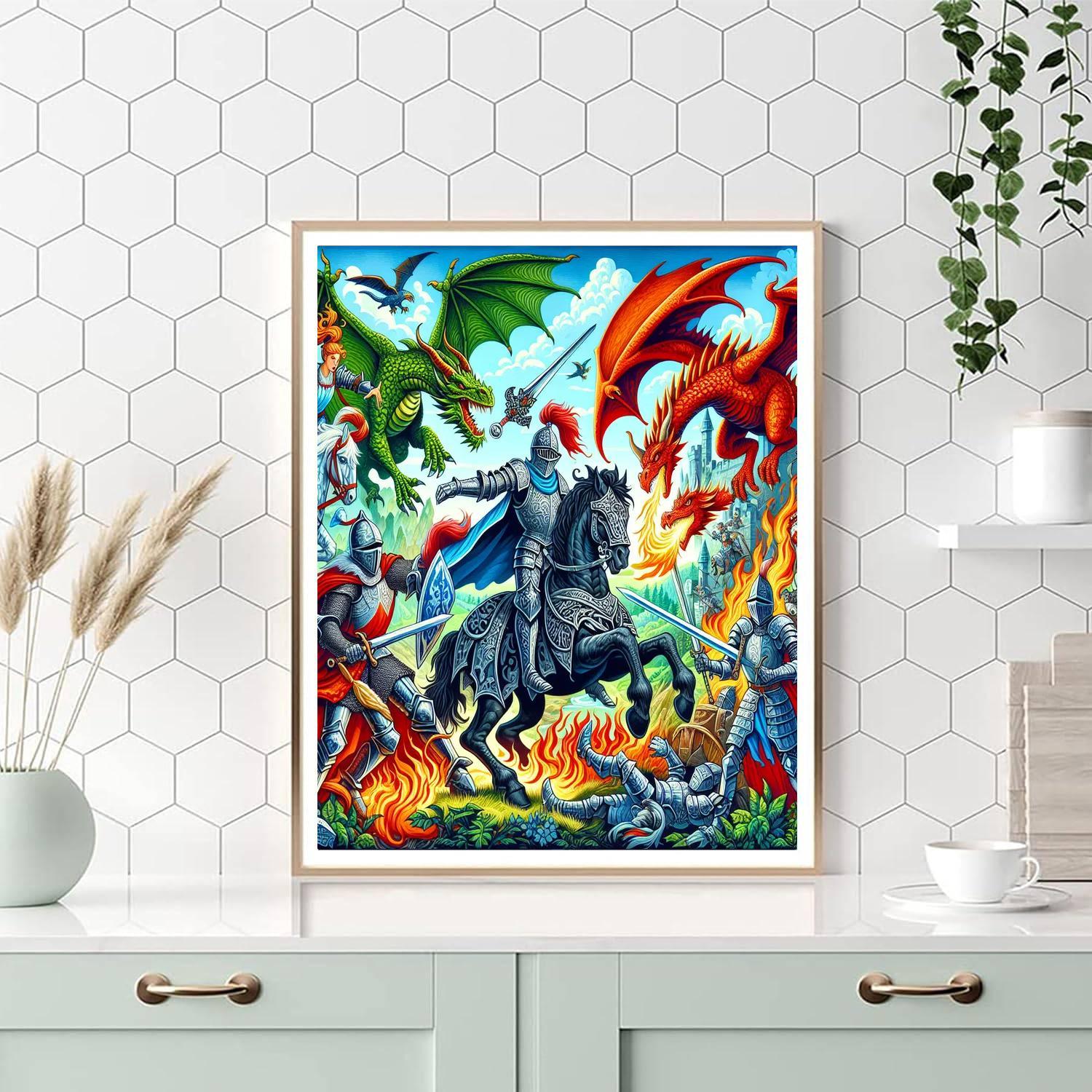 Timeless Fantasy Adventure DIY Paint By Numbers