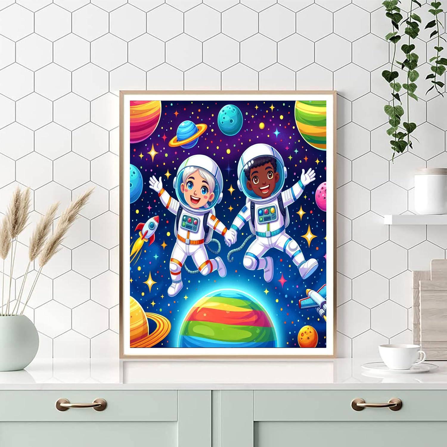 Epic Adventure In Space Paint By Numbers
