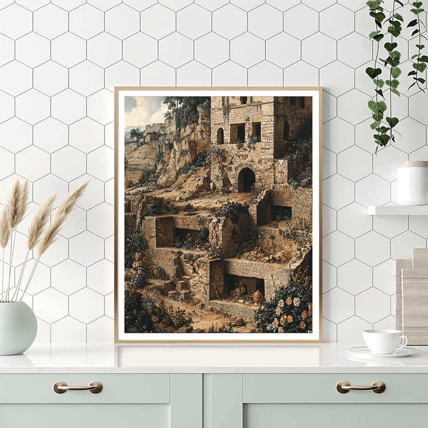 Leonardo Da Vinci Inspired Ancient Mysteries Revealed  Painting By Numbers Kit