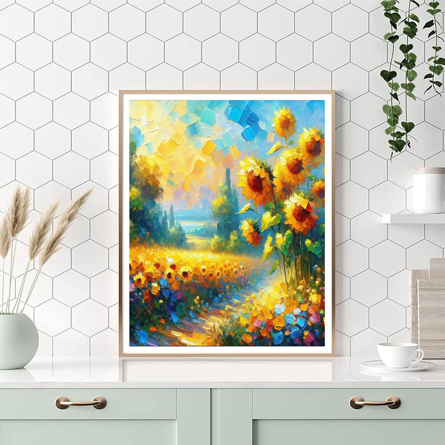 Summer Daydream Number Painting