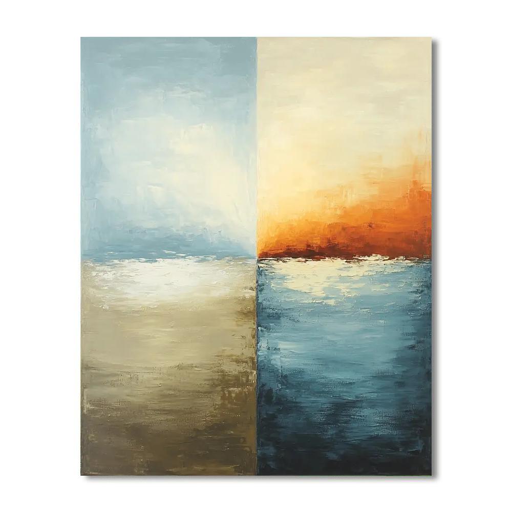 Leonardo Da Vinci Inspired Elements In Balance  Paint By Numbers Art