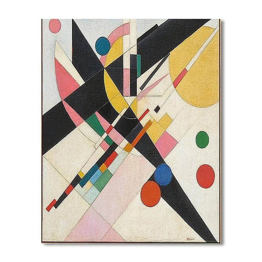 Kazimir Malevich Inspired Infinite Balance  Paint By Numbers