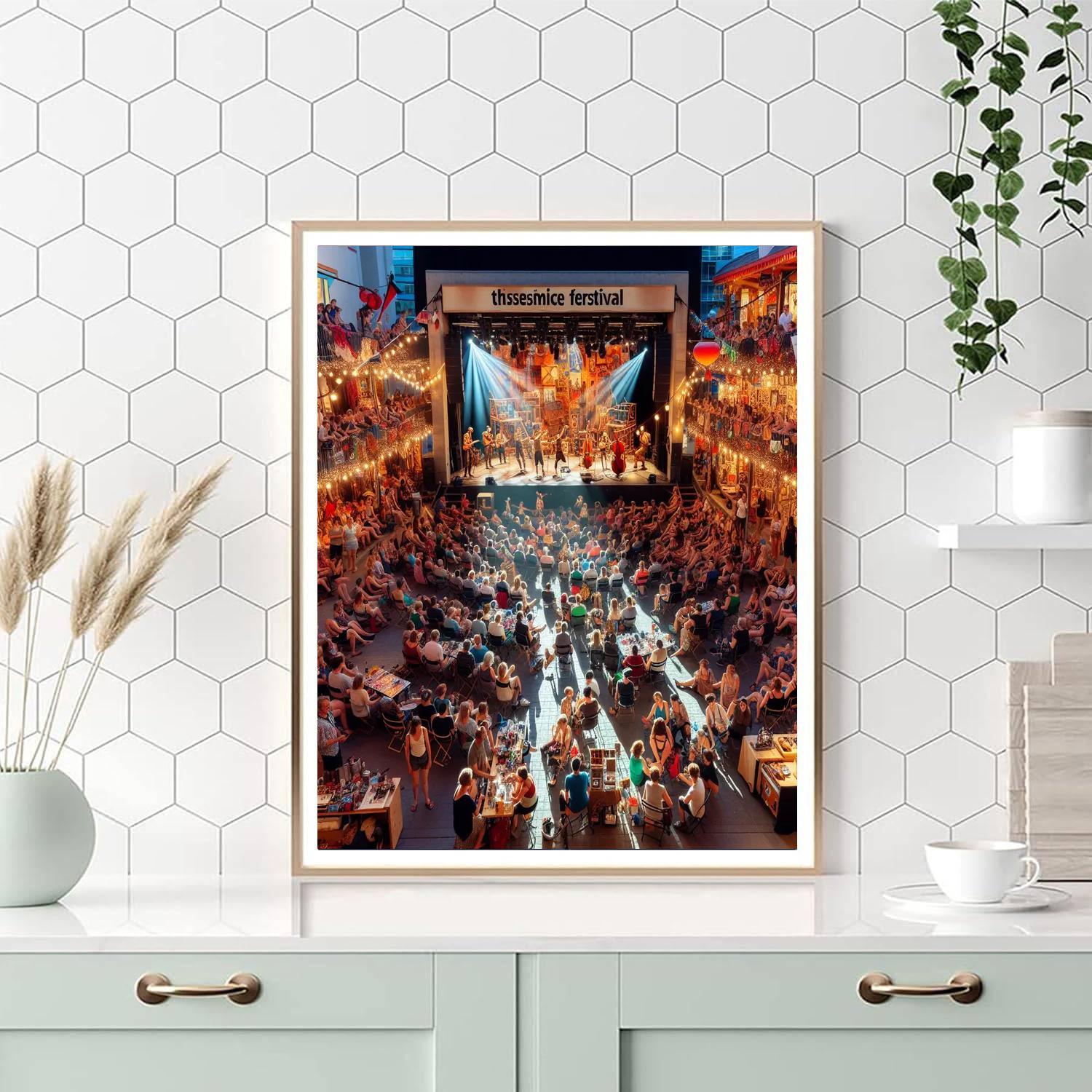 Calgary Fringe Festival - Canada Painting By Numbers Kit